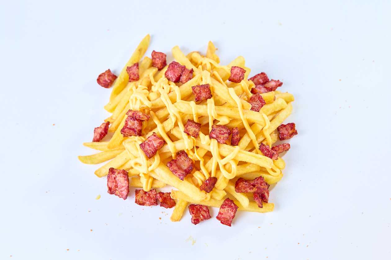 French Fries 250g + Bacon and Cheddar
