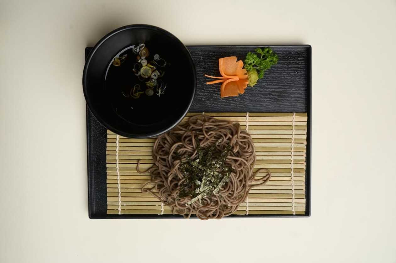 Zaru soba without Meat