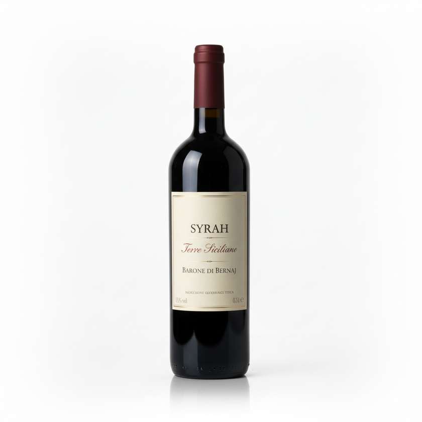 Syrah Terre Sicialiane Barone Di Bernaj 0,75 l