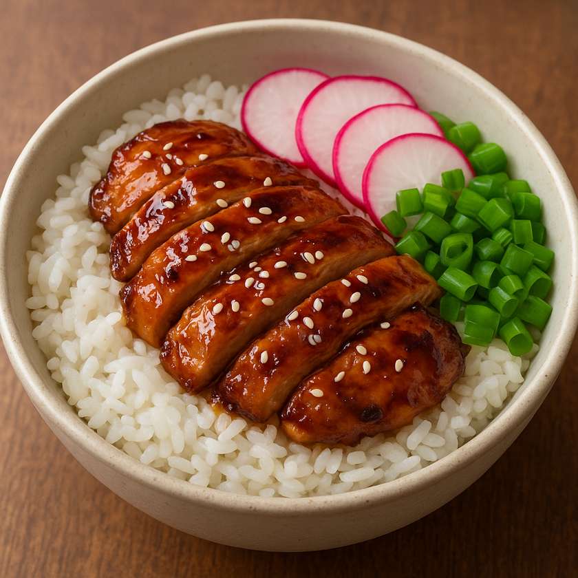 Bowl Teriyaki cu carne de pui