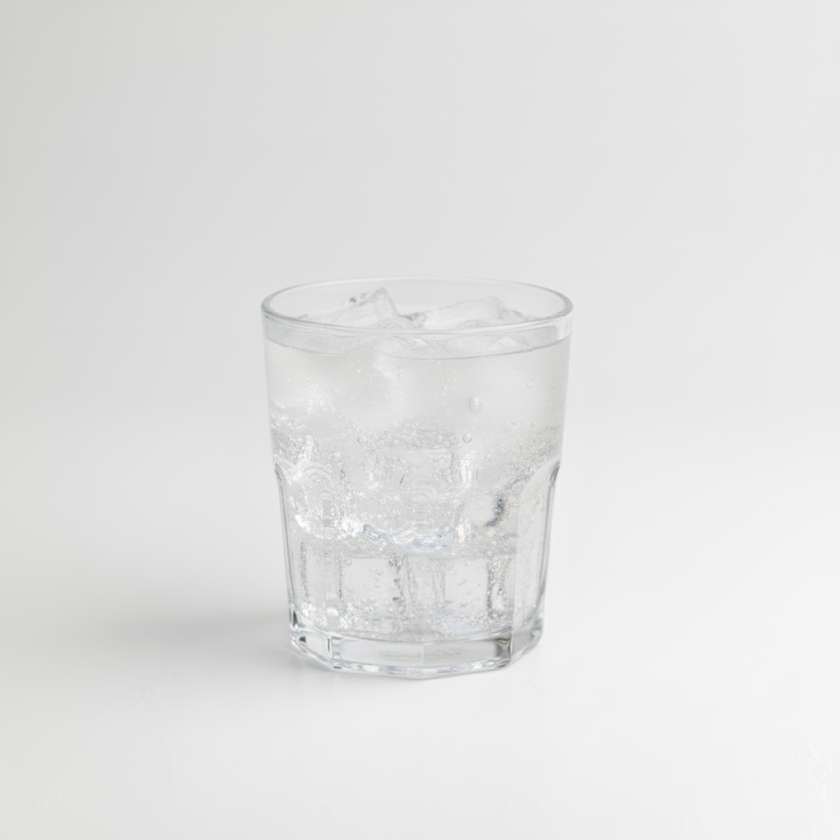 Slightly sparkling water