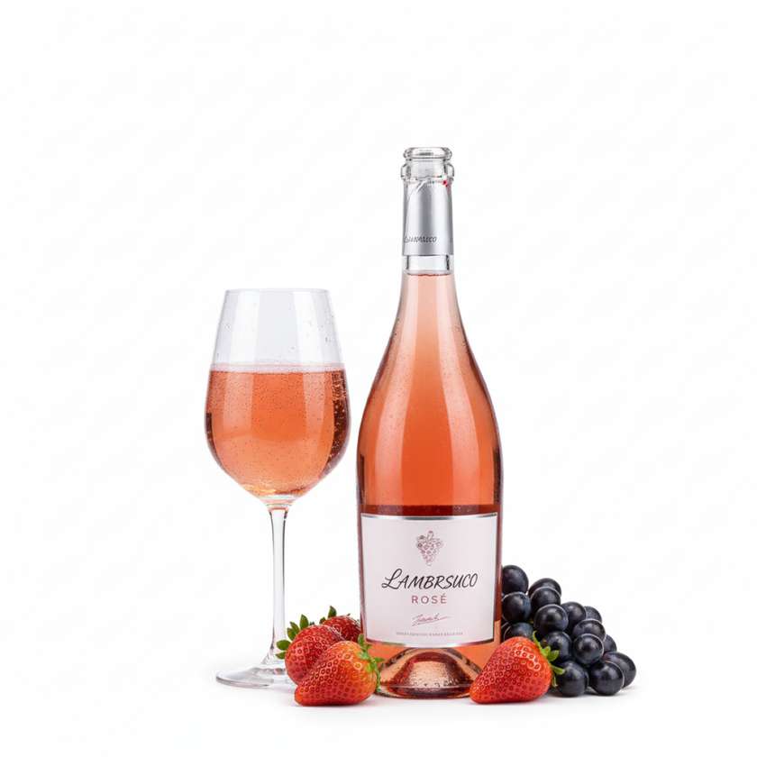 Vinho Lambrusco Rosé