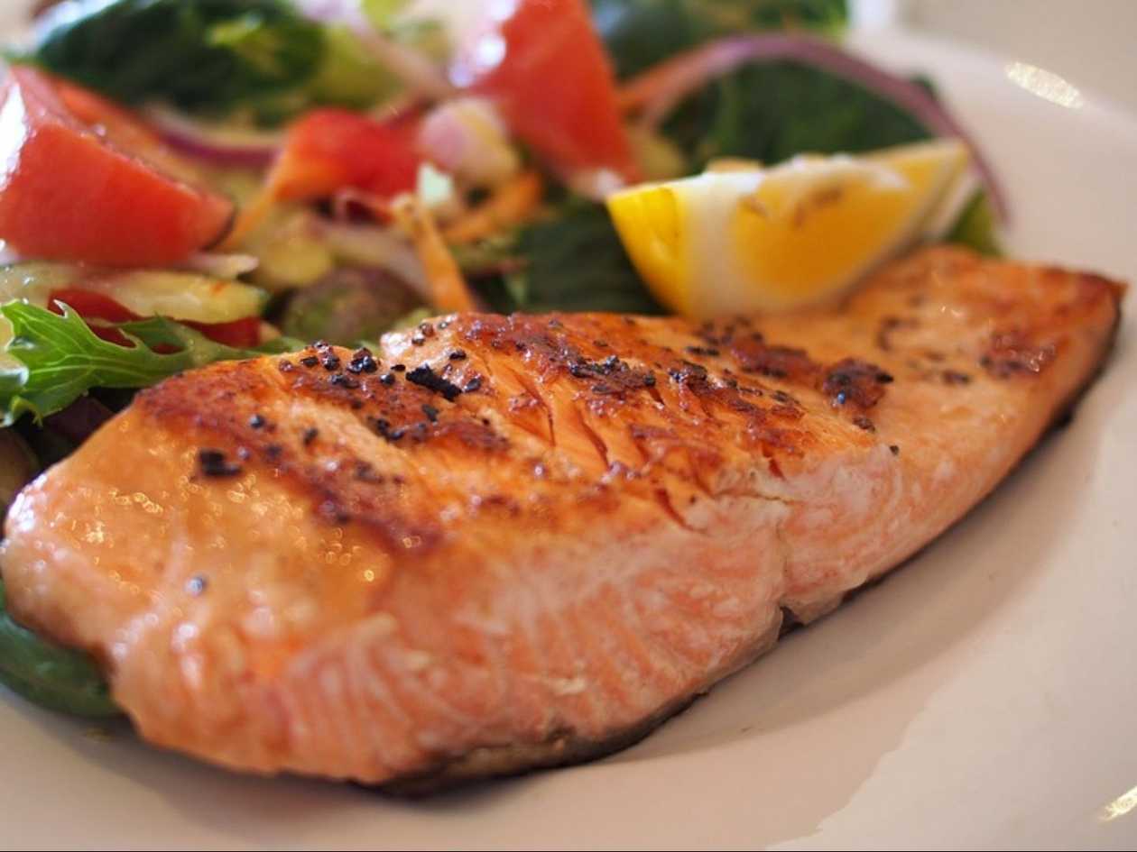 200g Losos s bylinkovým máslem