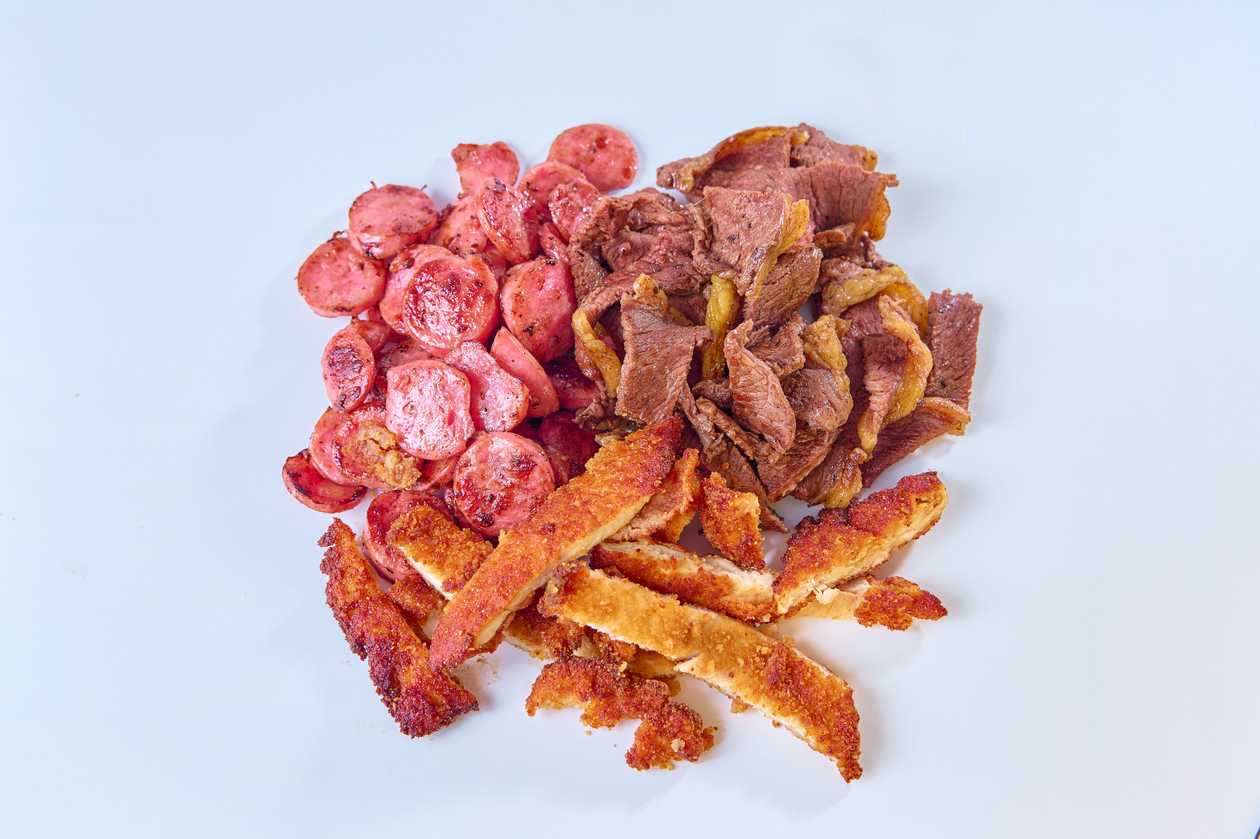 Tuscany Sausage + Breaded Chicken + Sliced Picanha