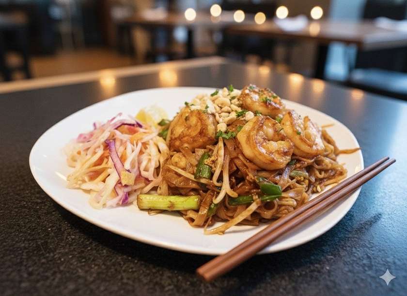 Pad Thai z Krewetkami