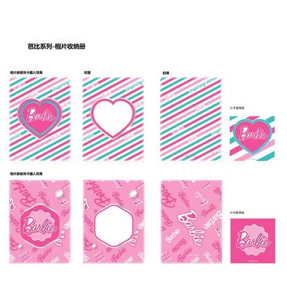 Barbie Shining Collection Mini Photo Album (20 Sheets) (2 Assorted Models)