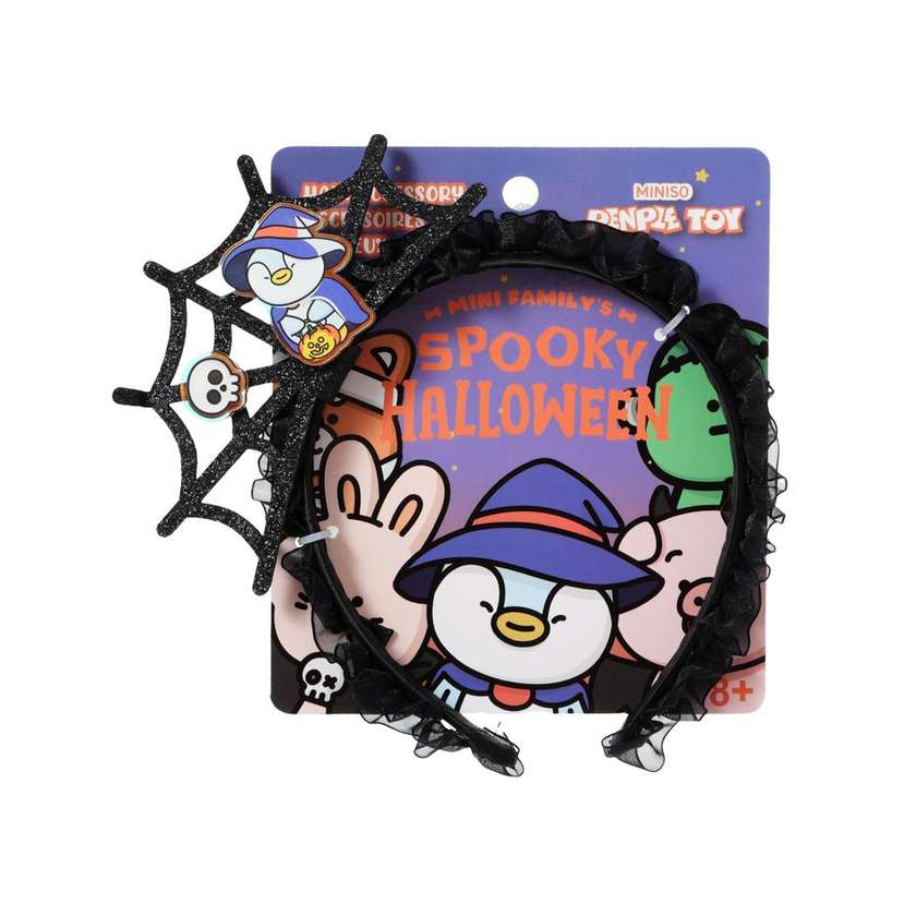 MINI FAMILY Halloween Series Spider Web Hair Hoop