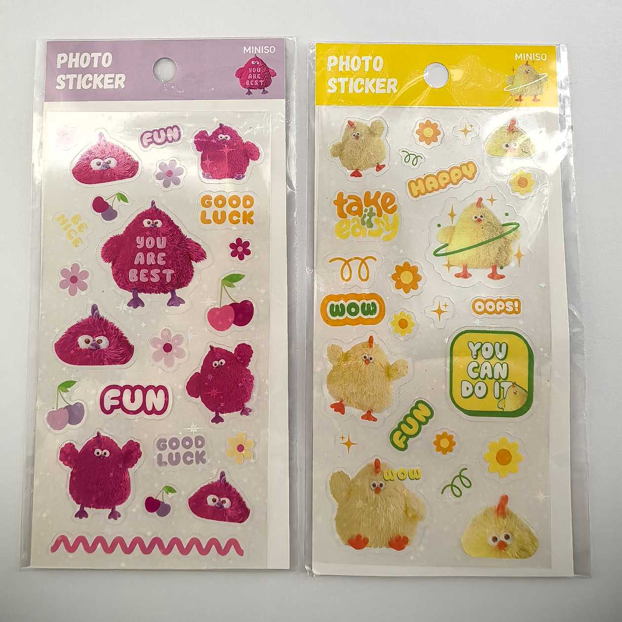 Dundun Transformation Collection Cute Style Stickers (2 Assorted Models)