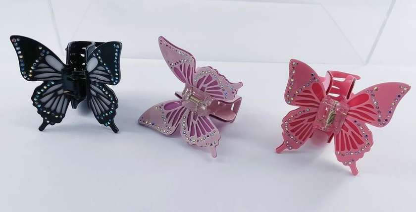Butterfly Hair Claw Clip