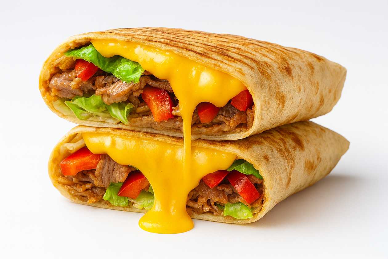 Cheezy Mixed Shaorma