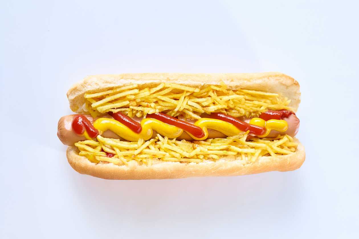 Plain Hot Dog