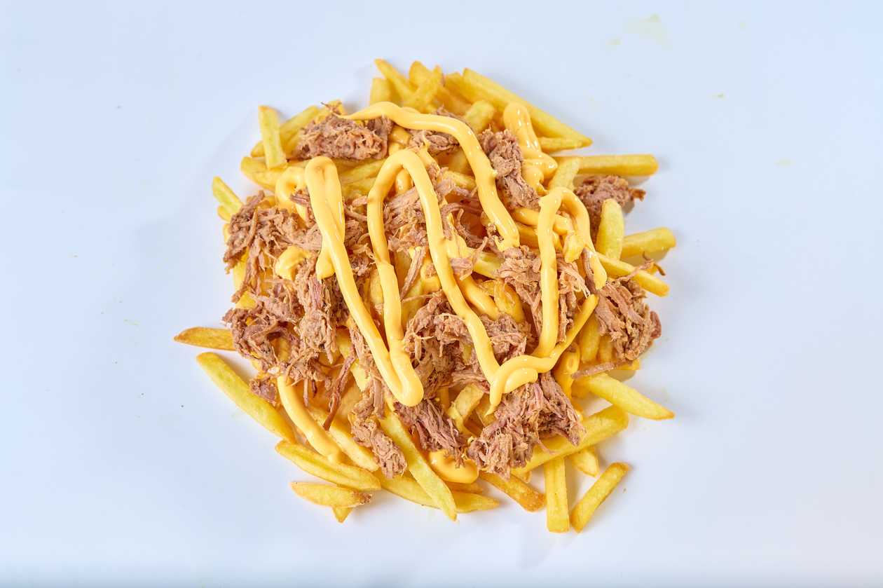 Fries 250g + Shredded Ribs and Cheddar