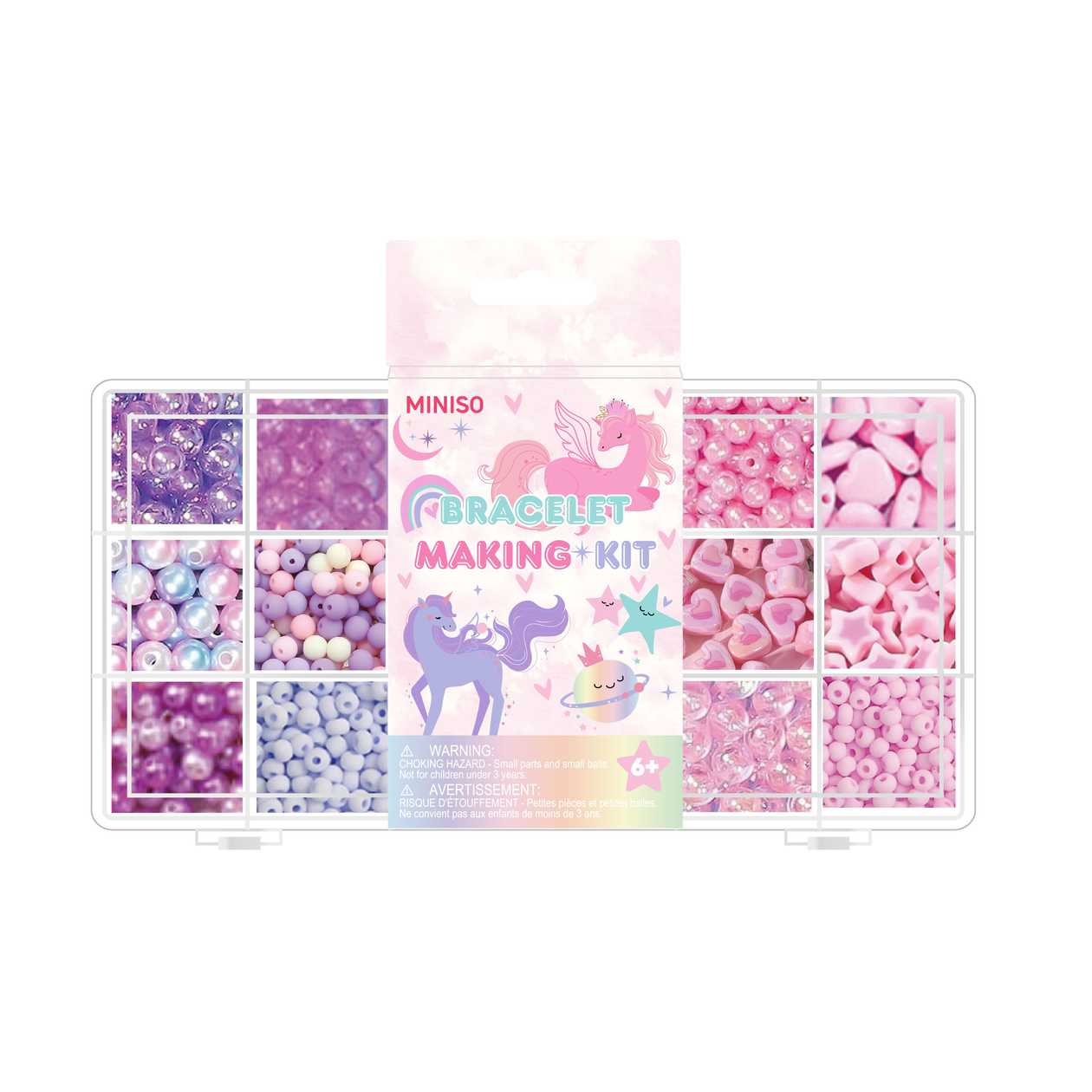 Unicorn on the Cloud Collection DIY Bead Bracelet Making Kit (PDQ)
