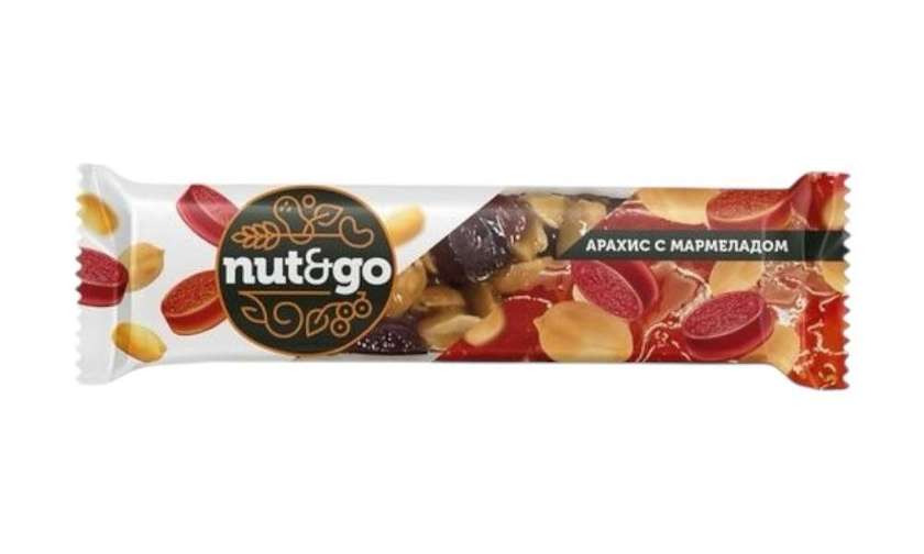 Nut & Go Peanut and Marmalade Baton 42g