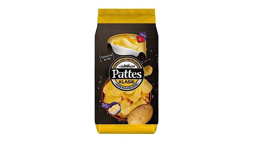 Pattes Classic Potato Chips 100gr