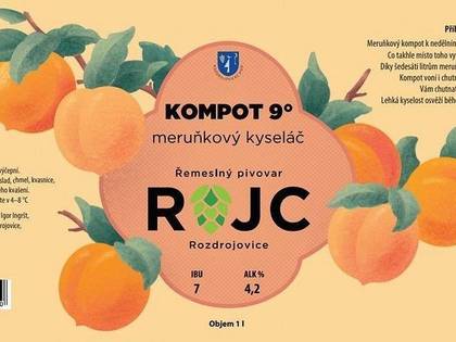 1L Rojc Kompot - meruňkový kyseláč 9° (1)