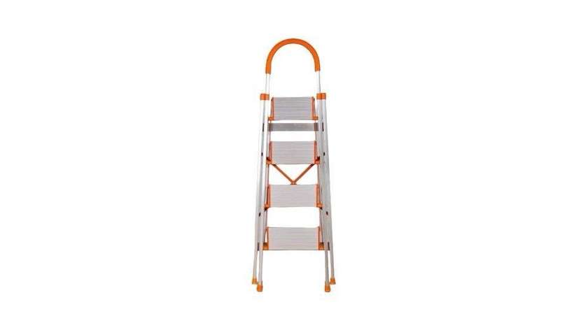 Premier Premium Quality Aluminum Ladder, 4 Steps