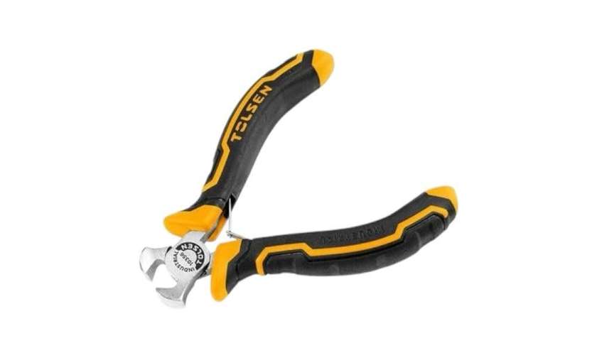 Tolsen tol2355-10356 Flat Nose Pliers with Metal Rubber Handle 115mm.4.5”