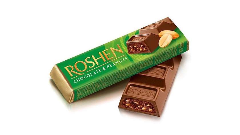 Roshen Chocolate Peanuts