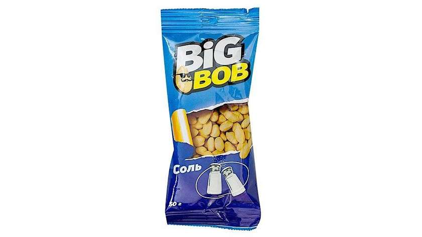 Big Bob Crispy Salted Peanuts 50g