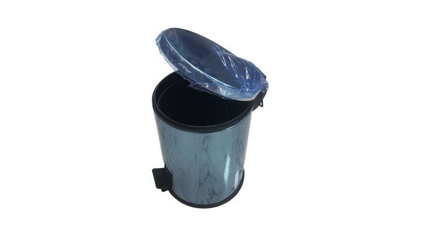 30L Metal Trash Can