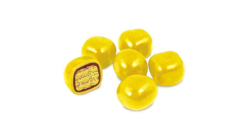 Weight Waffle Dragee in Banana Glaze 500g