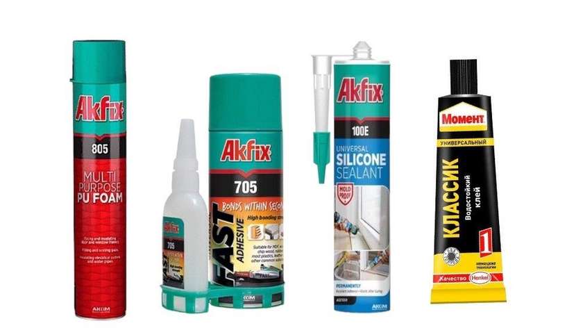 Glue and Silicone