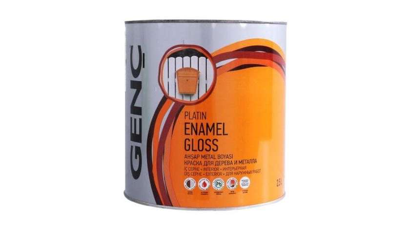 Genc Platinum Enamel Gloss White 2.5L
