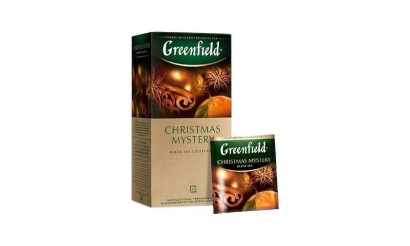 Greenfield Black Tea Orange and Cinnamon 25 bags