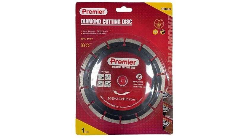 Premier Segmented Cutting Disc yf907-180