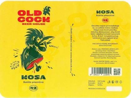 1L Old Cock Kosa - pšeničné 12°