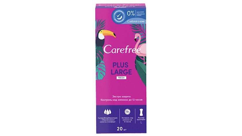 Carefree Daily Panty Liners 20 count