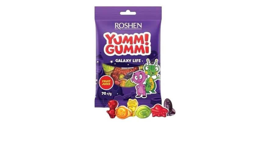 Yumm! Gummi Galaxy Life Jelly Candies 70gr