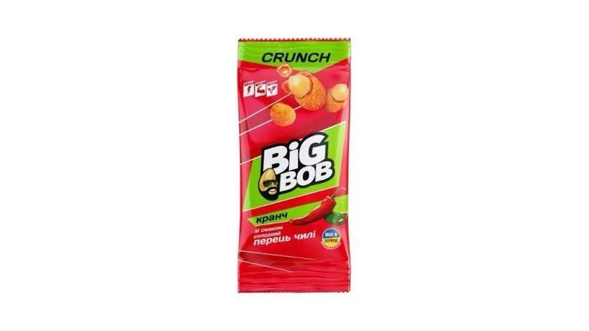 Big Bob Peanuts with Chili Pepper Flavor 50g