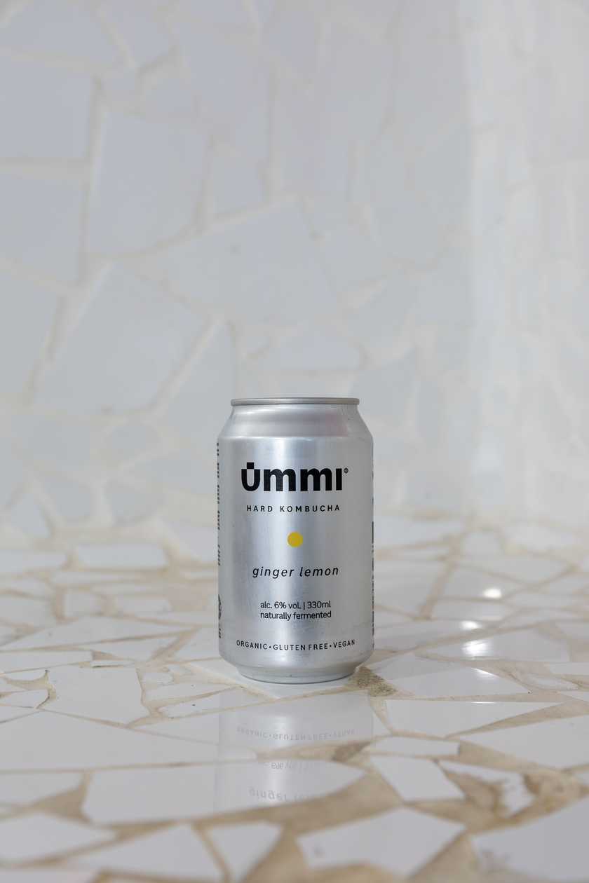 Ummi Hard Kombucha Lemon-Ginger
