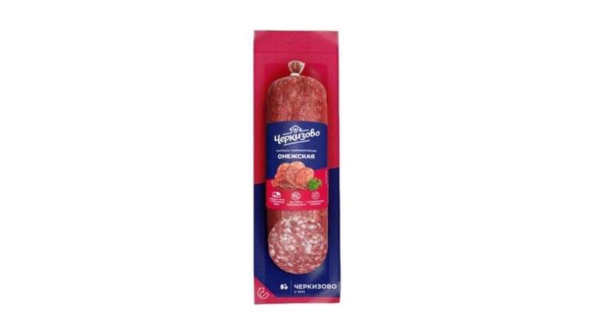 Smoked sausage Onezhskaya, uncooked, 300g