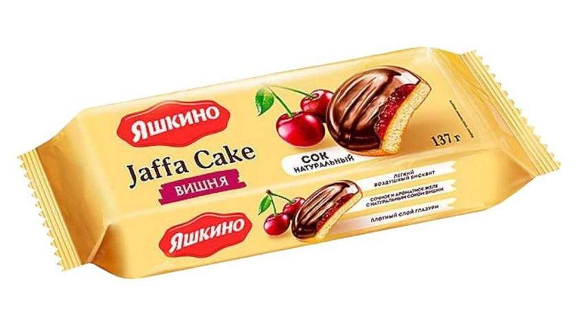Yashkino Cherry Flavored Cake 137g