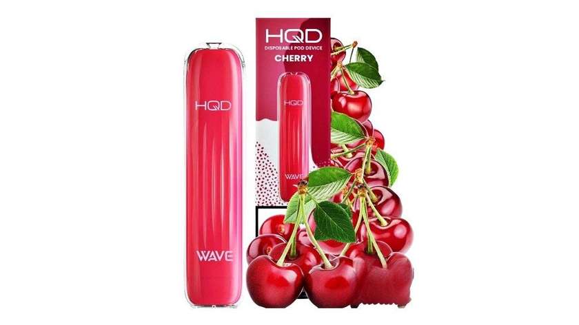 HQD Wave Cherry 600 Puffs