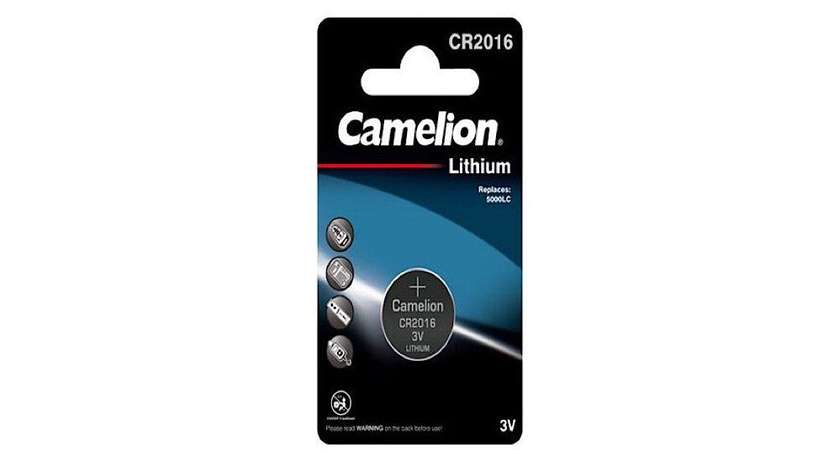 Camelion Lithium Button Battery CR2016