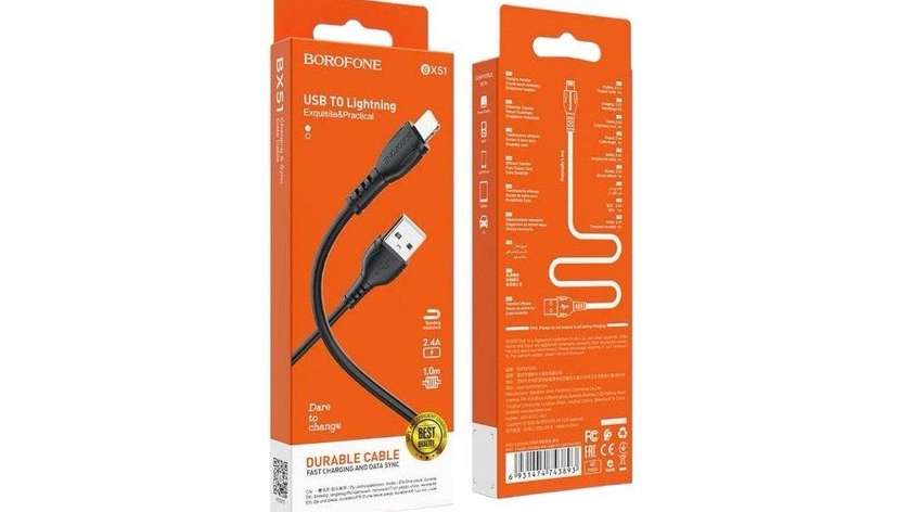 Borofone USB to IP BX51