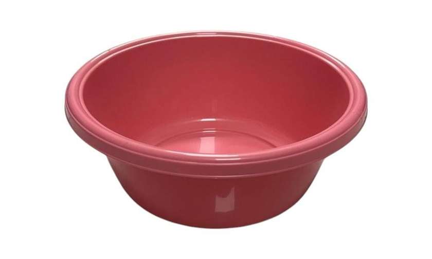 Pink Plastic Bowl 2.7L