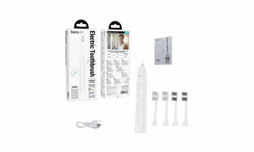 Hoco HP60 Rechargeable Electric Toothbrush White