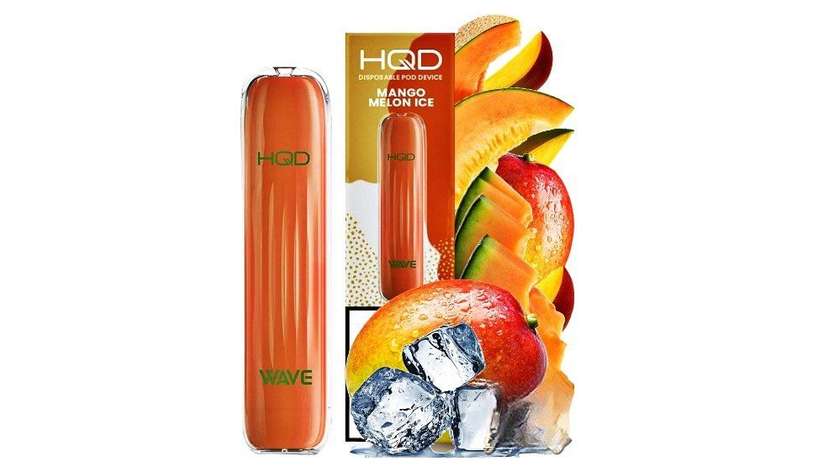 HQD Wave Mango Melon Ice 600 Puffs