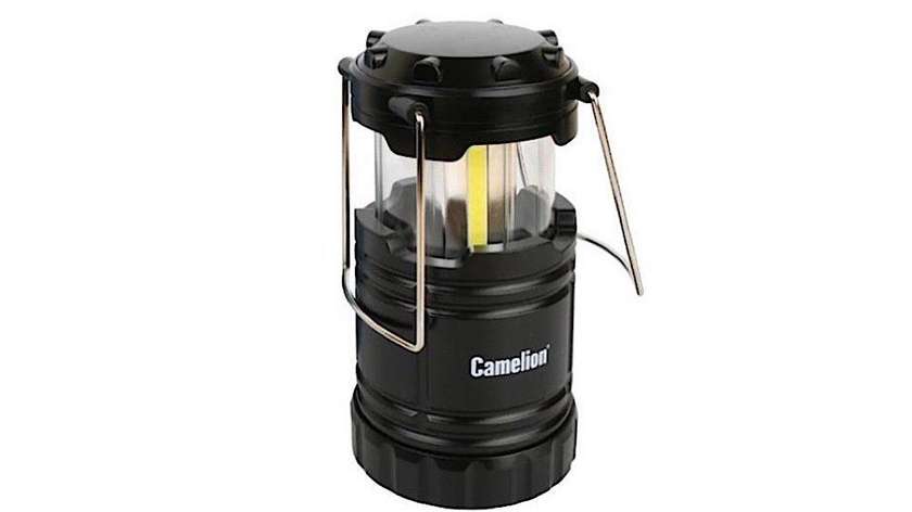 LED Dual Lantern, 90 Lumens Bright White Retractable Lamp by Camelion