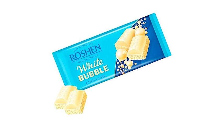 Roshen White Bubble 80g