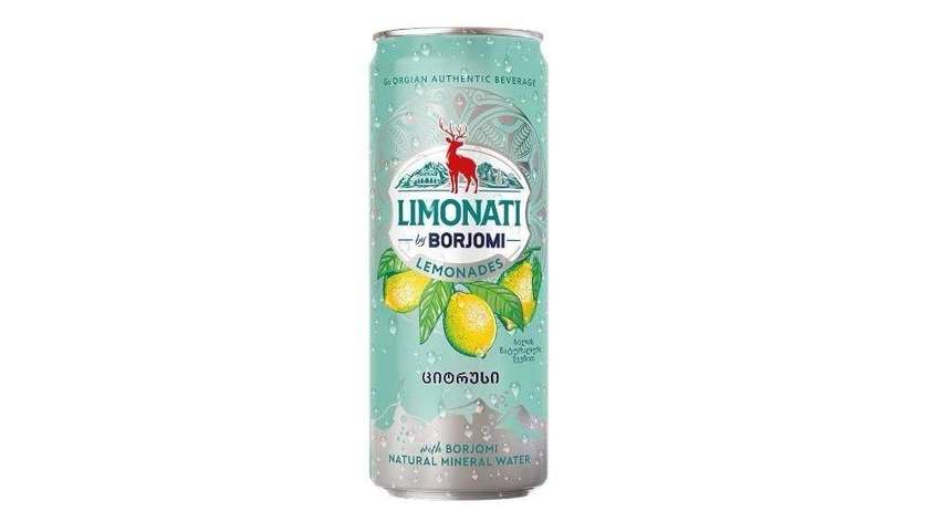 Borjomi Citrus Lemonade Can 330ml