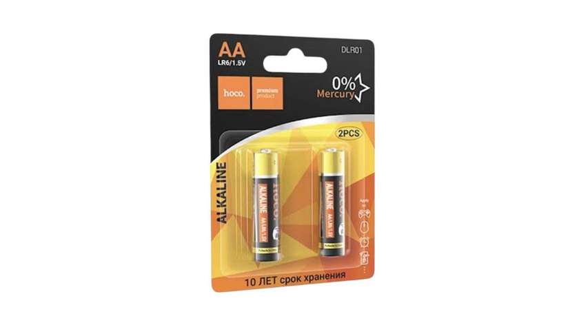Hoco Alkaline Battery DLR01 AA - 2pcs