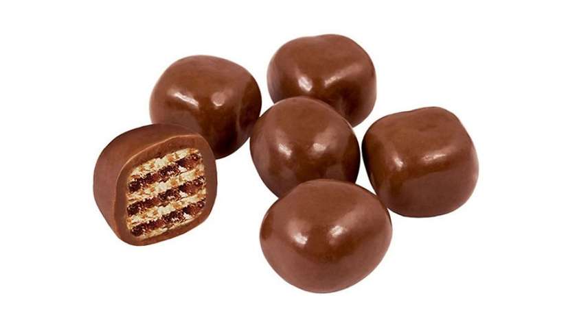 Weight Waffle Dragee in Chocolate Glaze 500g