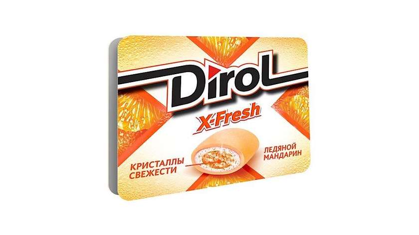 Dirol X-Fresh Ice Mandarin Chewing Gum