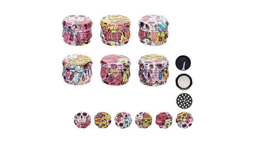 Atomic Metal Grinder Drum La Cartina
